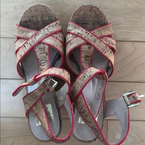 Free People Cork Heels